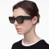 Gafas de sol Cat Eye con logotipo llamativo