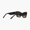 Gafas de sol Cat Eye con logotipo llamativo