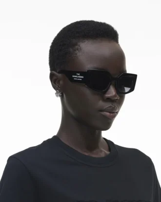 Gafas de sol cuadradas con forma de ojo de gato