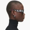 Gafas de sol cuadradas con logotipo llamativo Gafas de sol cuadradas con logotipo llamativo