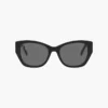 Gafas de sol cuadradas con ojo de gato y logotipo llamativo
