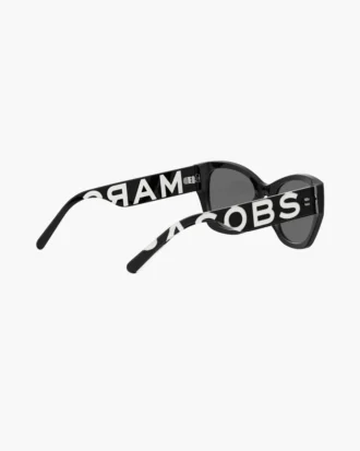 Gafas de sol cuadradas con ojo de gato y logotipo llamativo