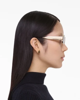 Gafas de sol redondas con logotipo clásico