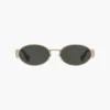 Gafas de sol redondas con logotipo clásico