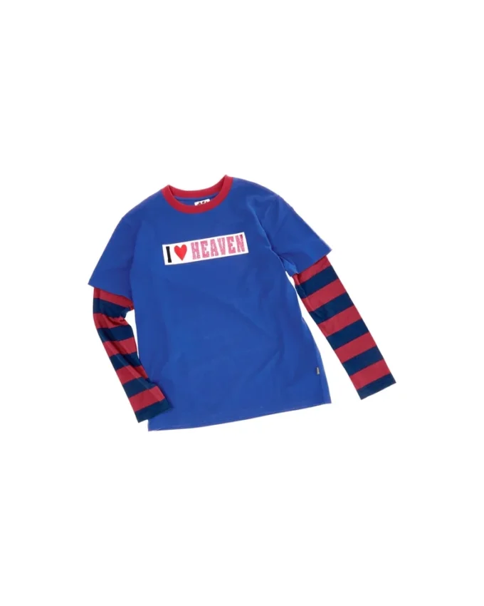 I <3 Heaven Camiseta de manga larga con capas
