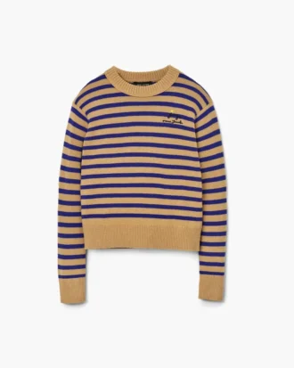 Jersey de cuello redondo a rayas Joy