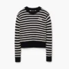Jersey de cuello redondo a rayas Joy Jersey de cuello redondo a rayas Joy
