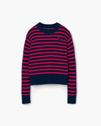 Jersey de cuello redondo a rayas Joy Jersey de cuello redondo a rayas Joy