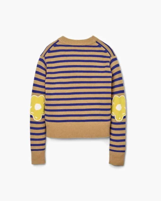 Jersey de cuello redondo a rayas Joy Jersey de cuello redondo a rayas Joy