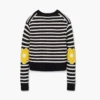 Jersey de cuello redondo a rayas Joy Jersey de cuello redondo a rayas Joy