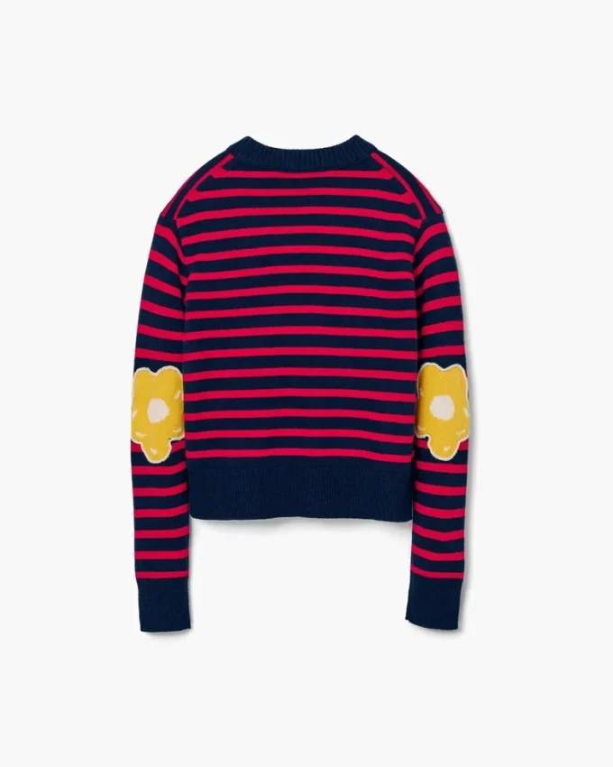 Jersey de cuello redondo a rayas Joy Jersey de cuello redondo a rayas Joy