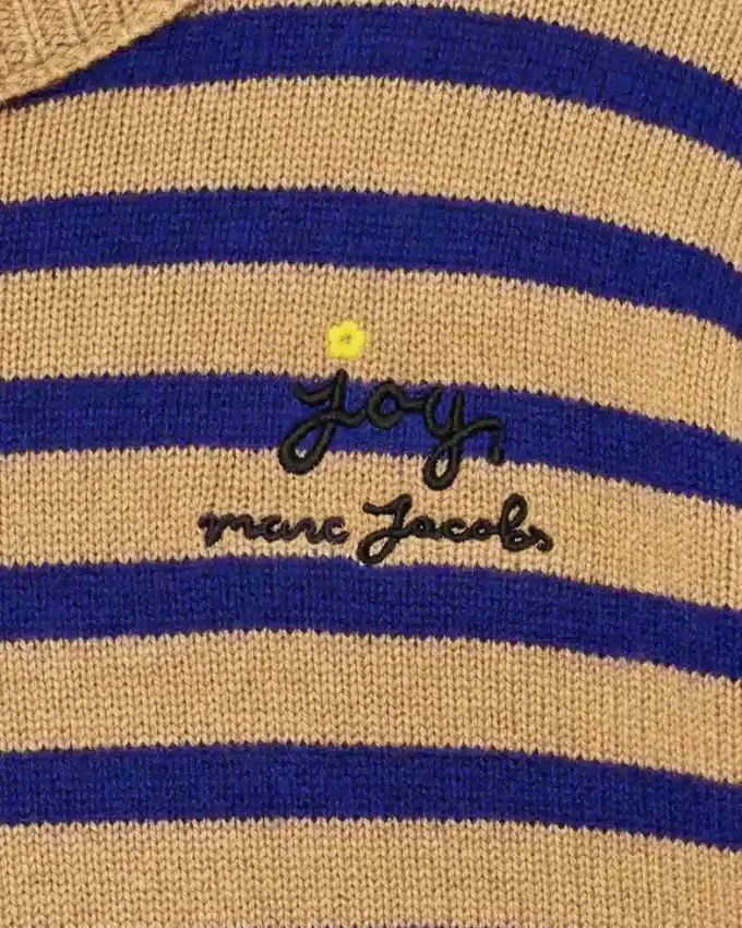 Jersey de cuello redondo a rayas Joy Jersey de cuello redondo a rayas Joy