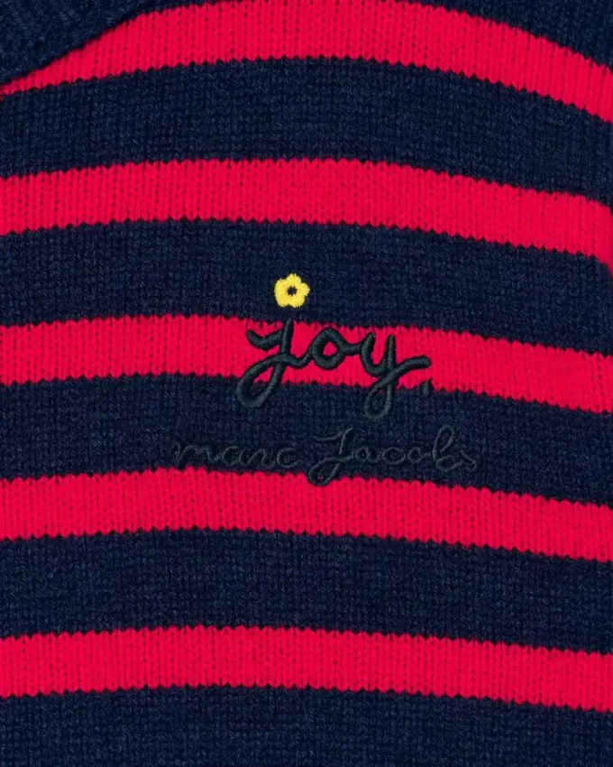 Jersey de cuello redondo a rayas Joy Jersey de cuello redondo a rayas Joy