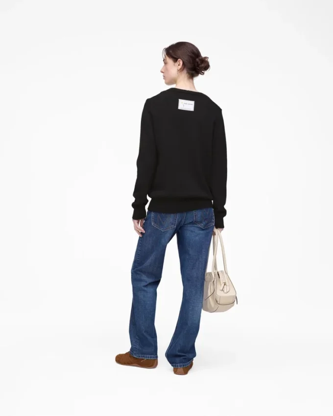 Jersey de cuello redondo Marc Is Joy Jacquard