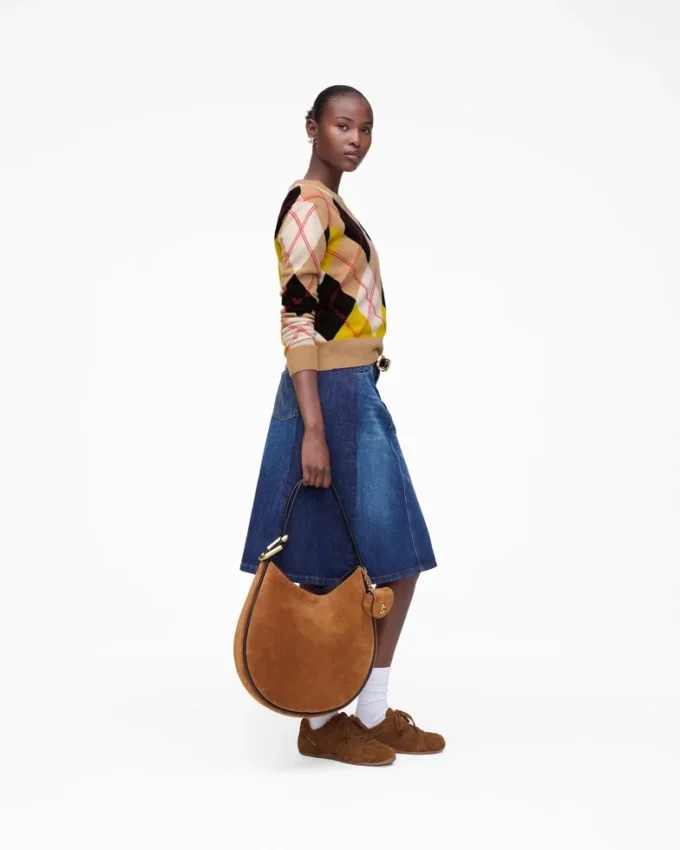 Jersey de cuello redondo Preppy Daisy Argyle