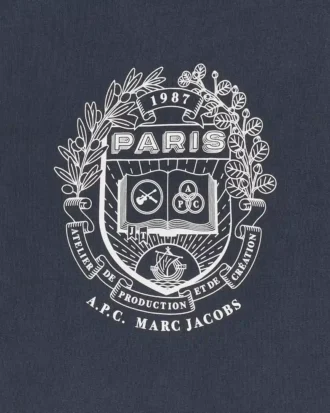 La sudadera con cuello redondo Shrunken Paris de A.P.C. X Marc Jacobs