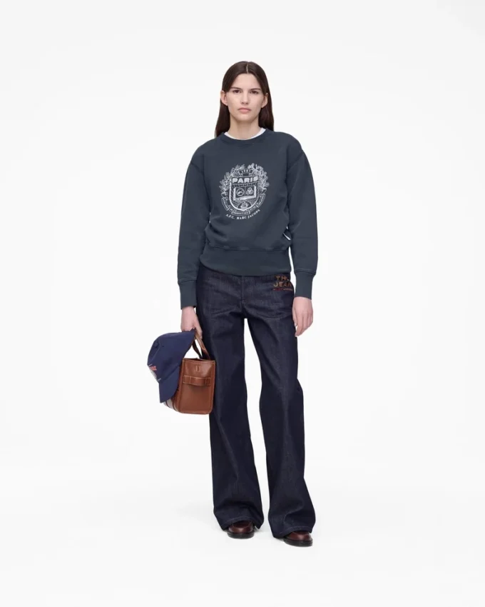 La sudadera con cuello redondo Shrunken Paris de A.P.C. X Marc Jacobs