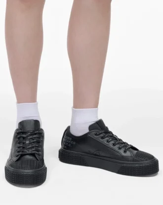 Las sneakers de piel