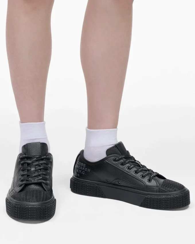 Las sneakers de piel