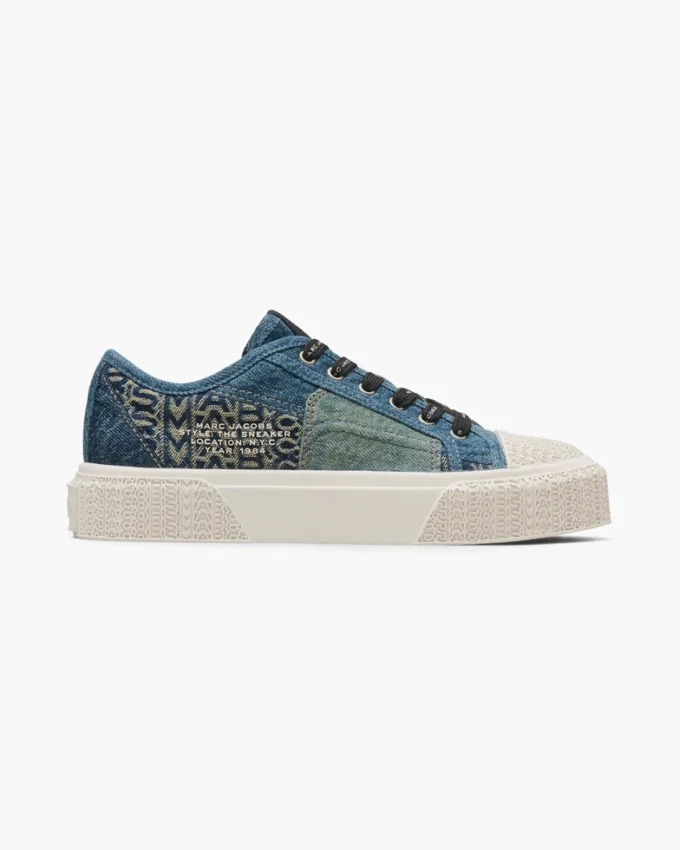 Las zapatillas de denim deconstruidas