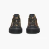 Las zapatillas de lona estampada