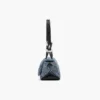 Mini bolso bandolera doble de denim acolchado