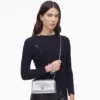 Mini bolso con doble cadena metálica Mini bolso con doble cadena metálica
