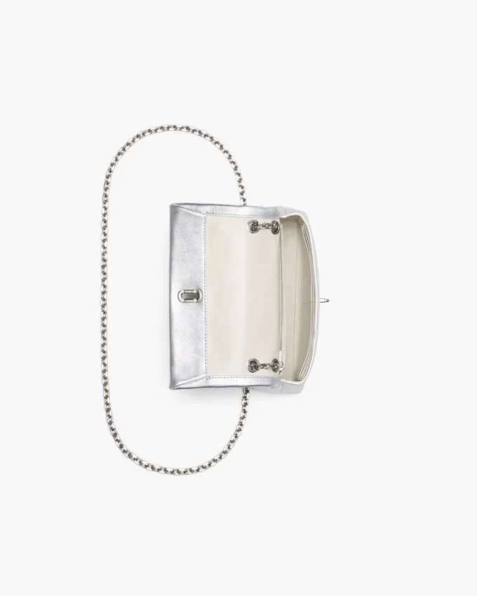 Mini bolso con doble cadena metálica Mini bolso con doble cadena metálica