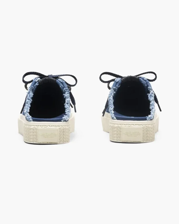 Mules tipo zapatilla de denim Puffy Daisy