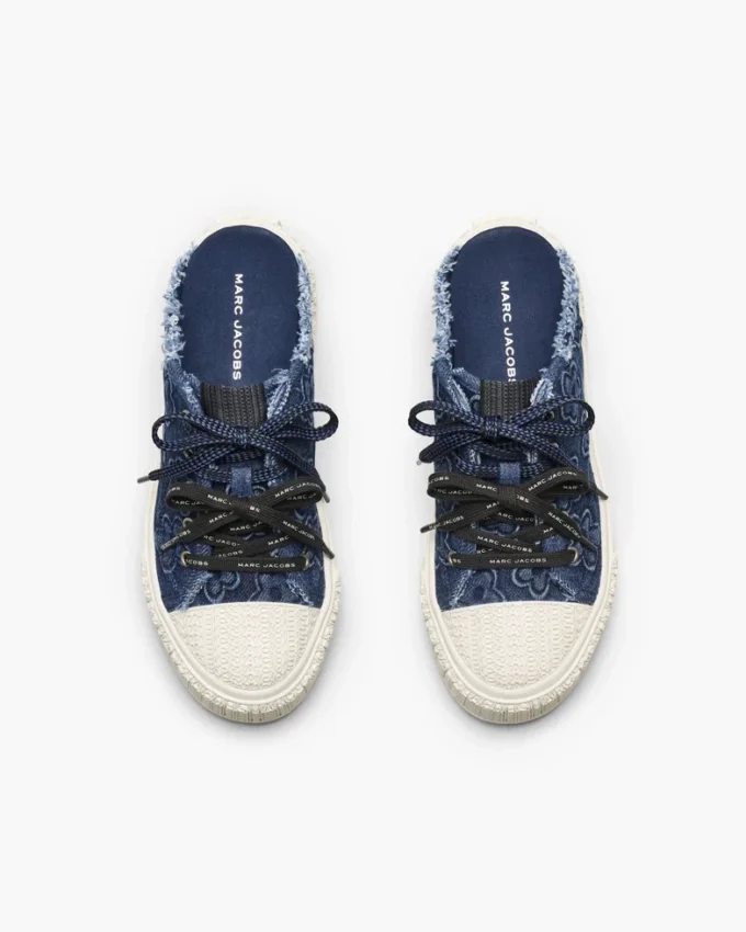 Mules tipo zapatilla de denim Puffy Daisy