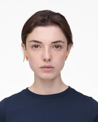 Pendientes con tachuelas Joy Flower de David Shrigley X Marc Jacobs