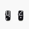 Pendientes de botón Domino Pendientes de botón Domino