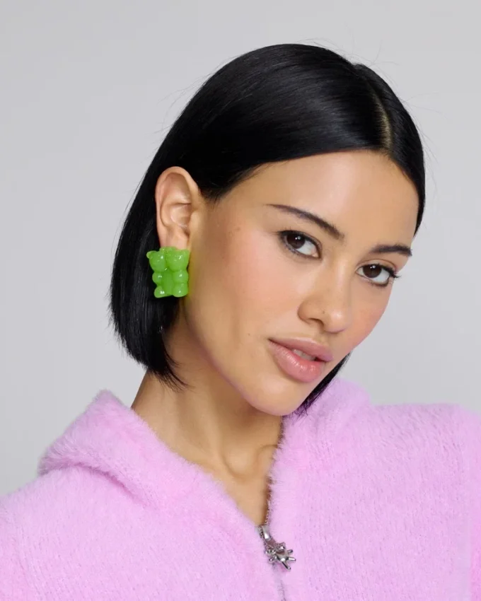 Pendientes gomosos extragrandes Pendientes gomosos extragrandes