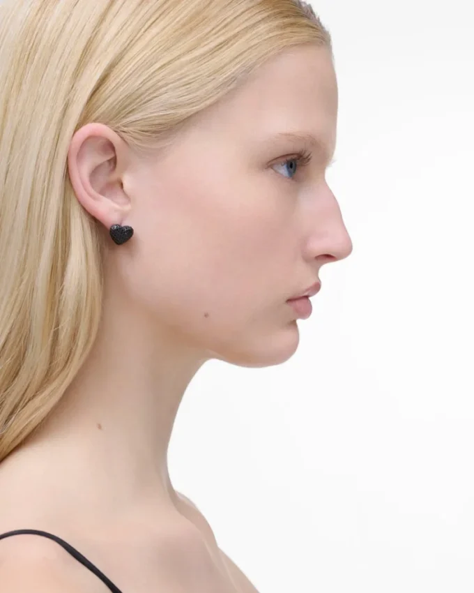 Pendientes Heart Balloon Pave