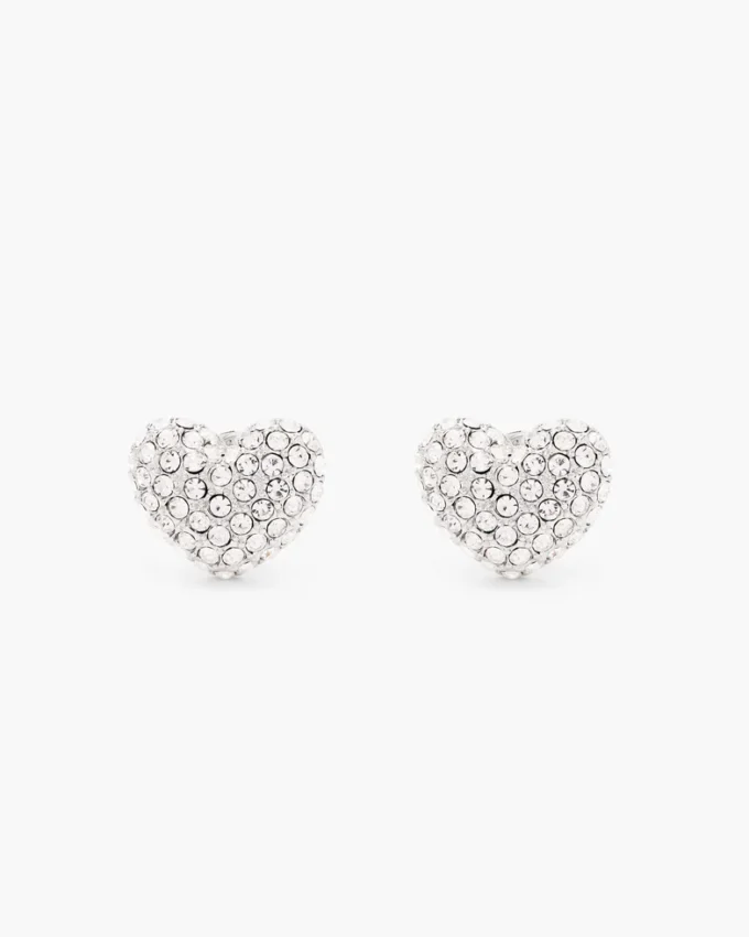 Pendientes Heart Pave Pendientes Heart Pave