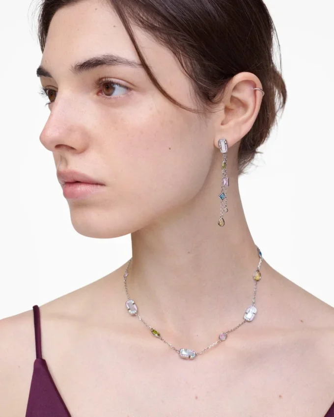 Pendientes lineales The J Marc Luxe Gem Pendientes lineales The J Marc Luxe Gem