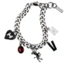 Pulsera con charm de osito