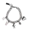Pulsera con charm de osito
