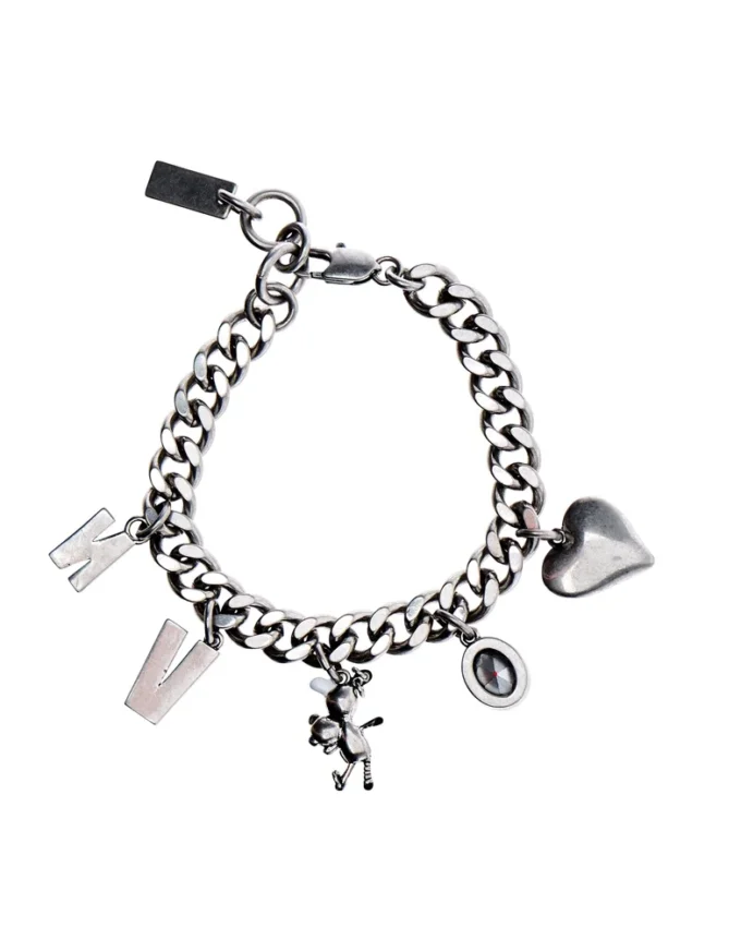 Pulsera con charm de osito
