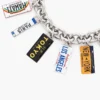 Pulsera con dijes de matrículas de ciudades Pulsera con dijes de matrículas de ciudades