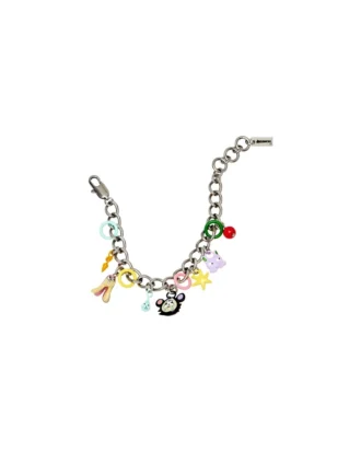 Pulsera con dijes de personajes