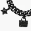 Pulsera con mini charms icónicos pavé Pulsera con mini charms icónicos pavé