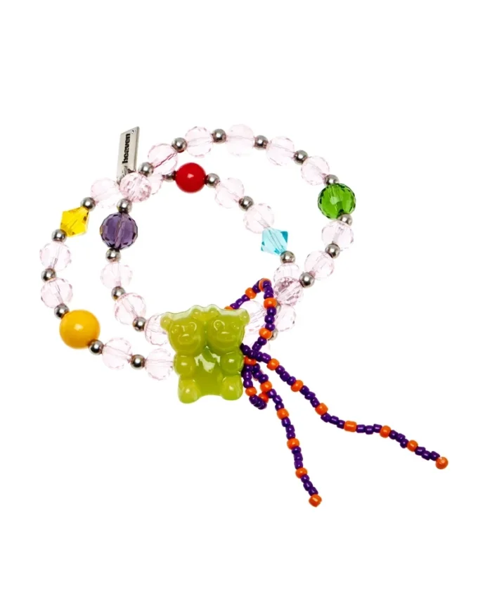 Pulsera elástica con ositos de goma