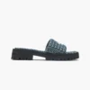 Sandalias con suela de denim y Monogram