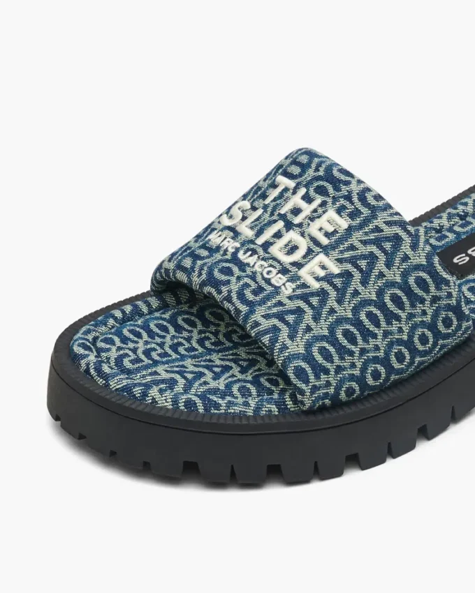 Sandalias con suela de denim y Monogram