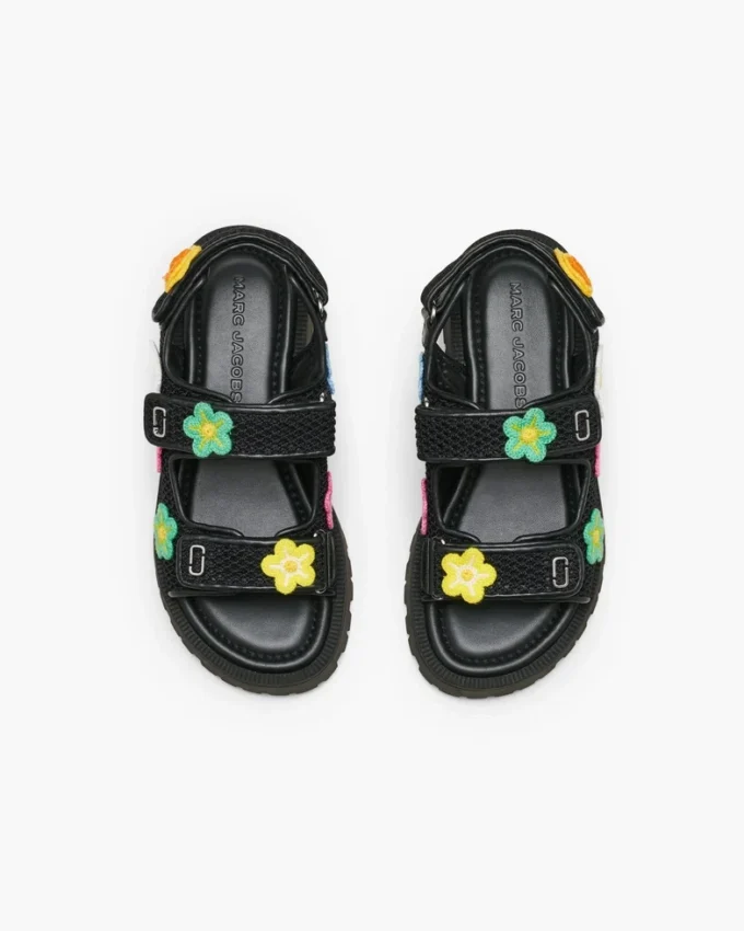 Sandalias Daisy Crochet Sunny