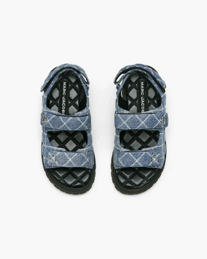 Sandalias Sunny de denim acolchado
