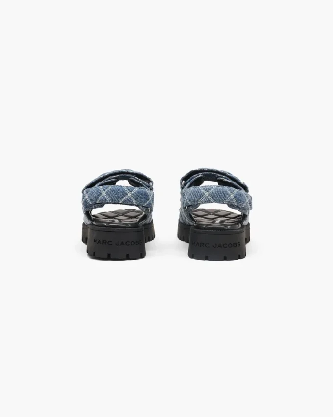 Sandalias Sunny de denim acolchado