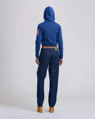 Sudadera con capucha ajustada y cremallera Icegirl
