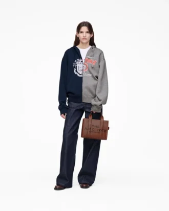 Sudadera con capucha y cremallera A.P.C. X Marc Jacobs Split Crest